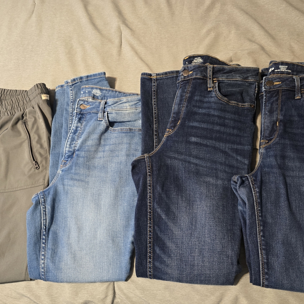Stylish Denim and Magallen Pants